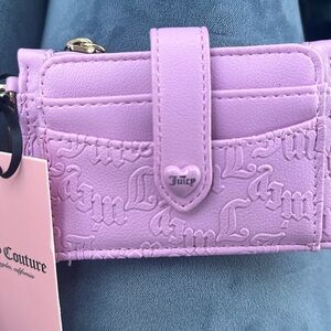Juicy couture card holder wallet